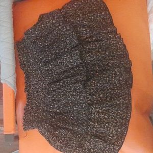 Floral ruffled skirt from Forever 21